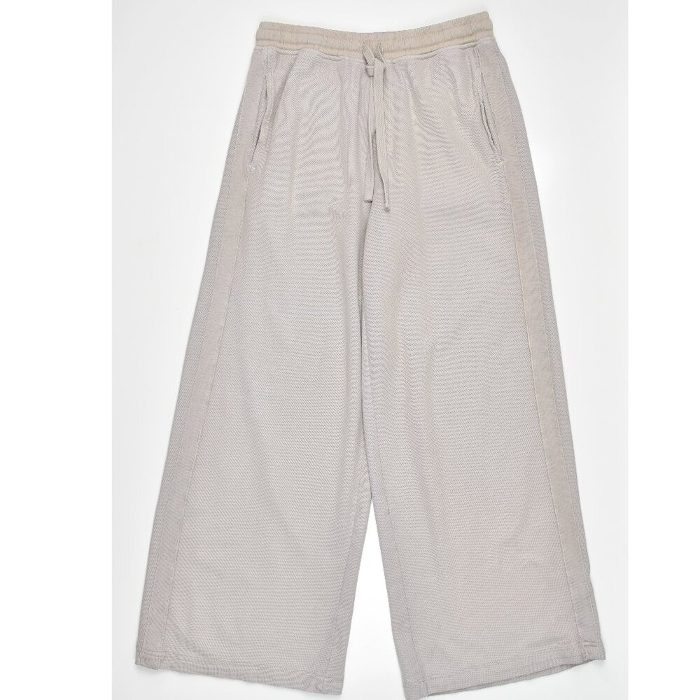 ATM Pique Wide Leg Pants - XS